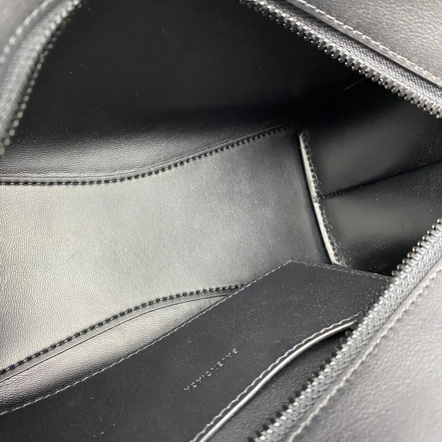 balenciaga neo classic plain leather mini size black 1992