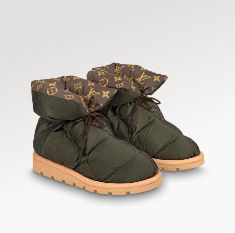 1a8t3p pillow comfort ankle boot khaki