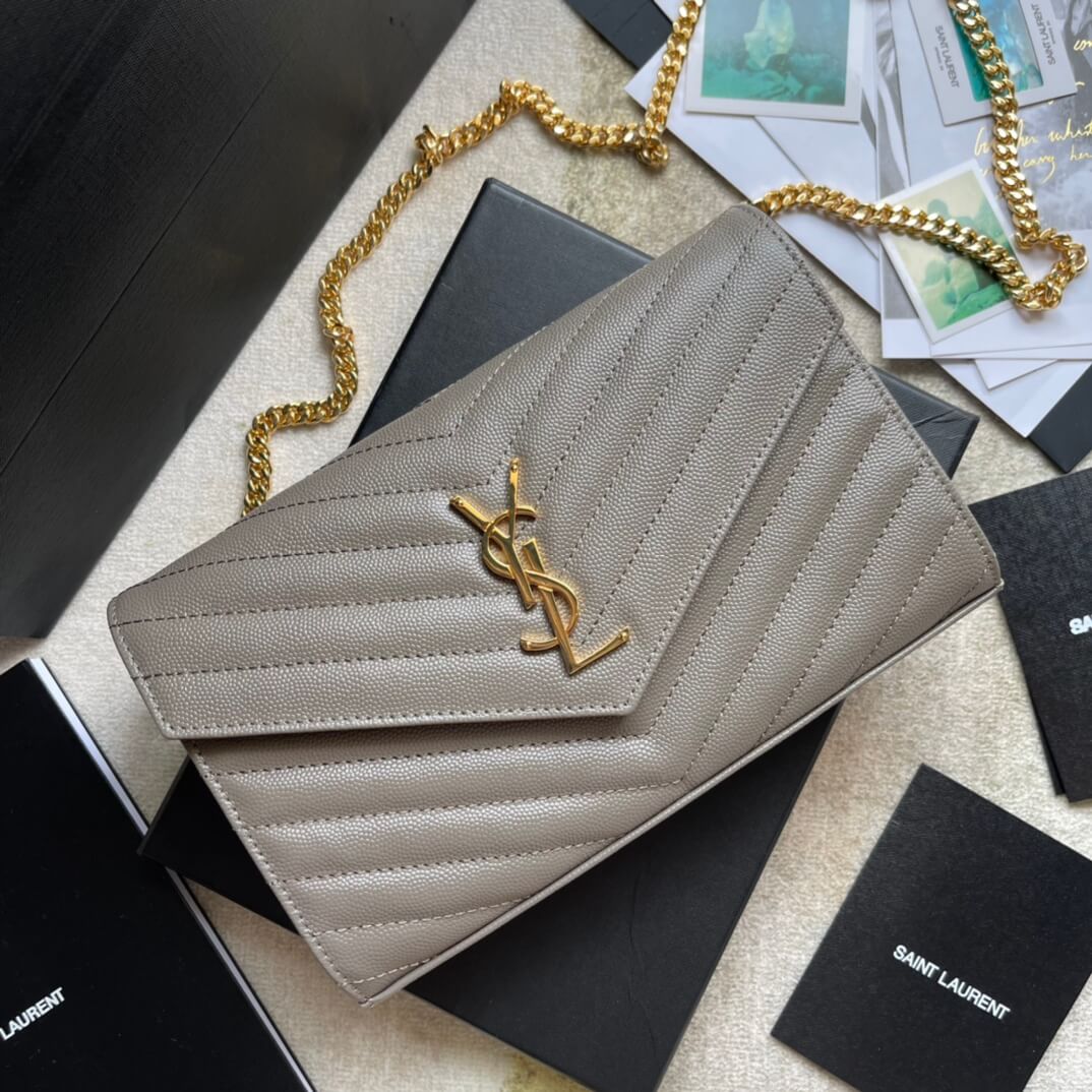 ys l360452 shoulder bag green leather golden color µĸ±±¾