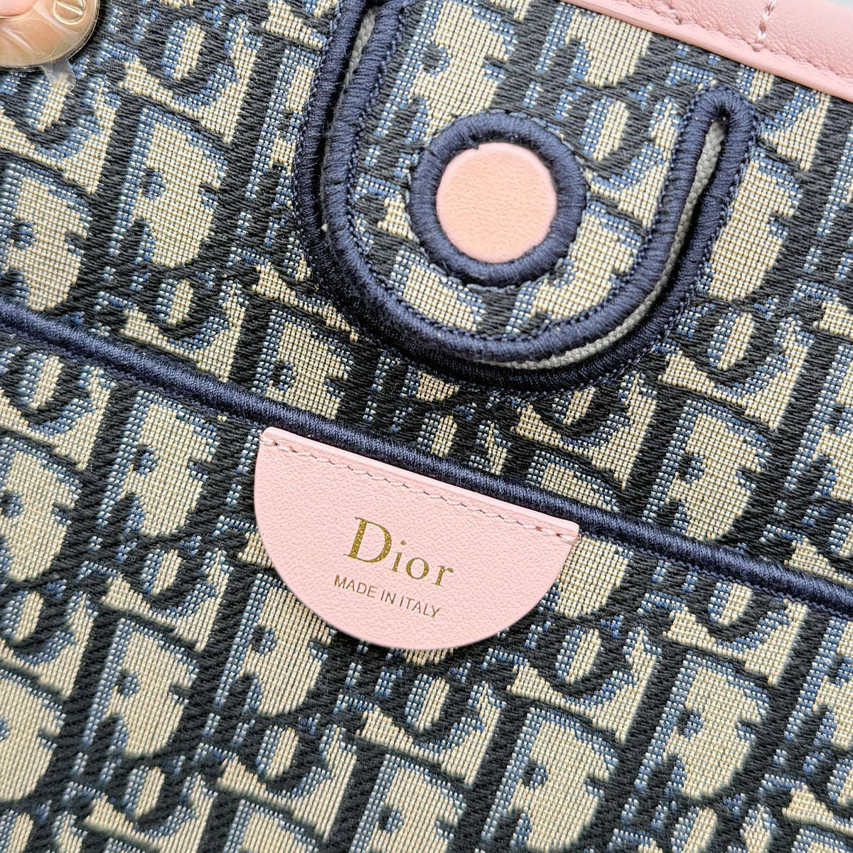 Dior Small Promenade Shopping Bag Pink M1410