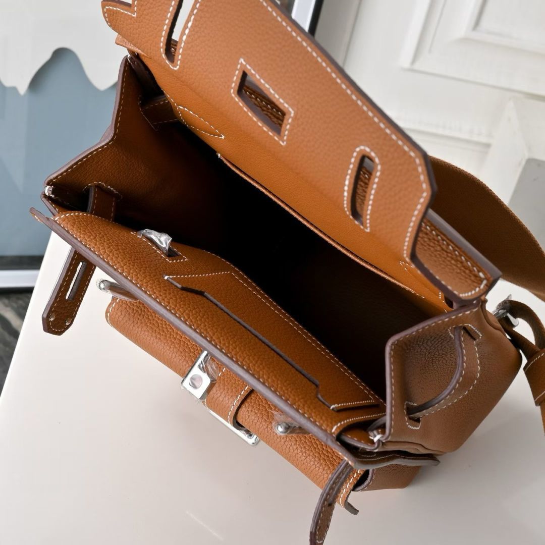 Hermes Hac a Dos PM Backpack Brown - View 3