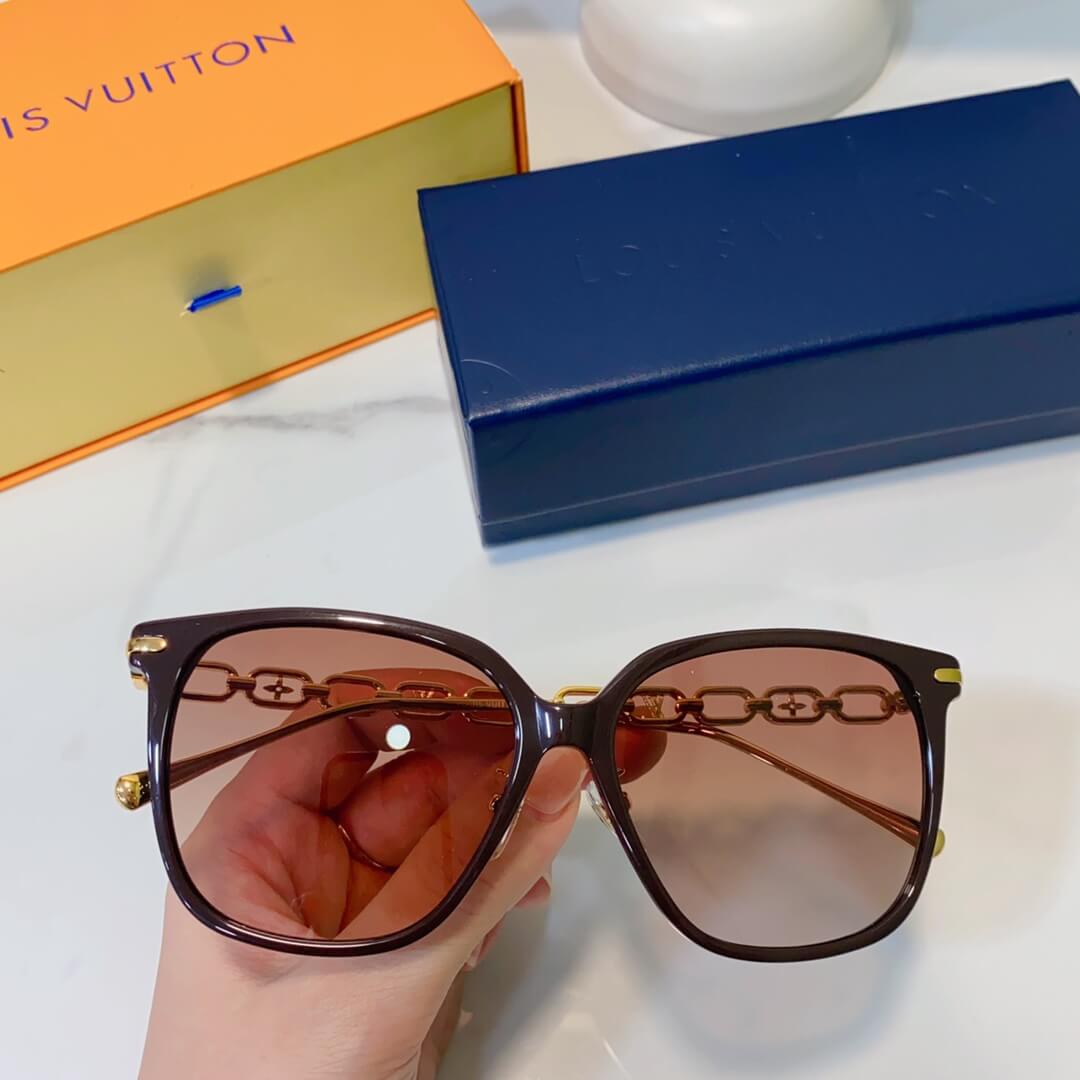 2023 new high grade uv resistant exquisite chain sunglasses yjb1