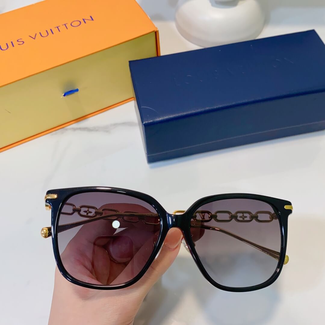 2023 new high grade uv resistant exquisite chain sunglasses yjb1