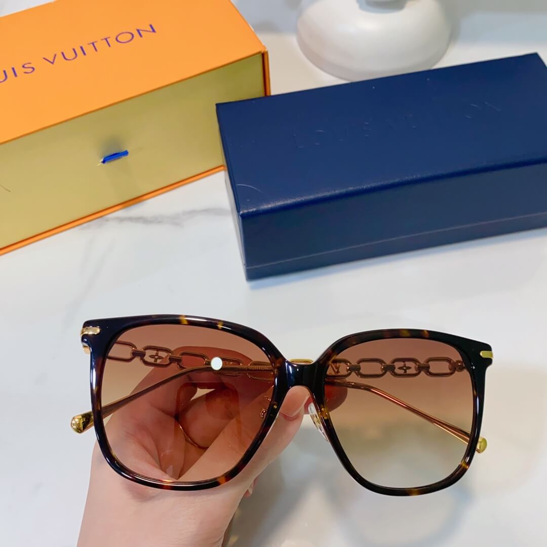 2023 new high grade uv resistant exquisite chain sunglasses yjb1