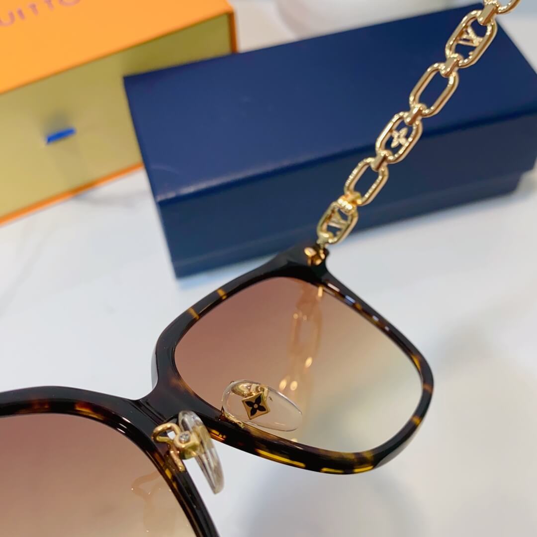 2023 new high grade uv resistant exquisite chain sunglasses yjb1