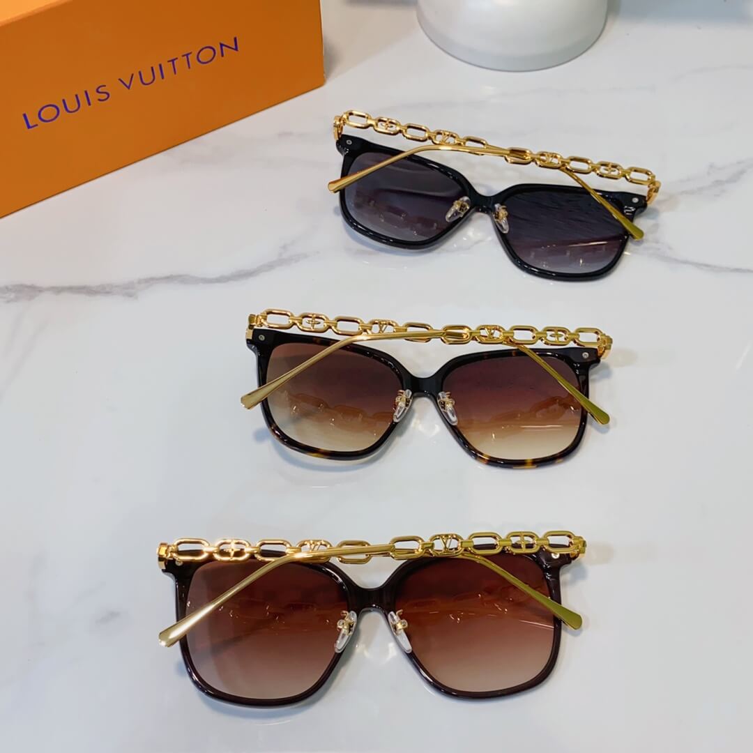 2023 new high grade uv resistant exquisite chain sunglasses yjb1