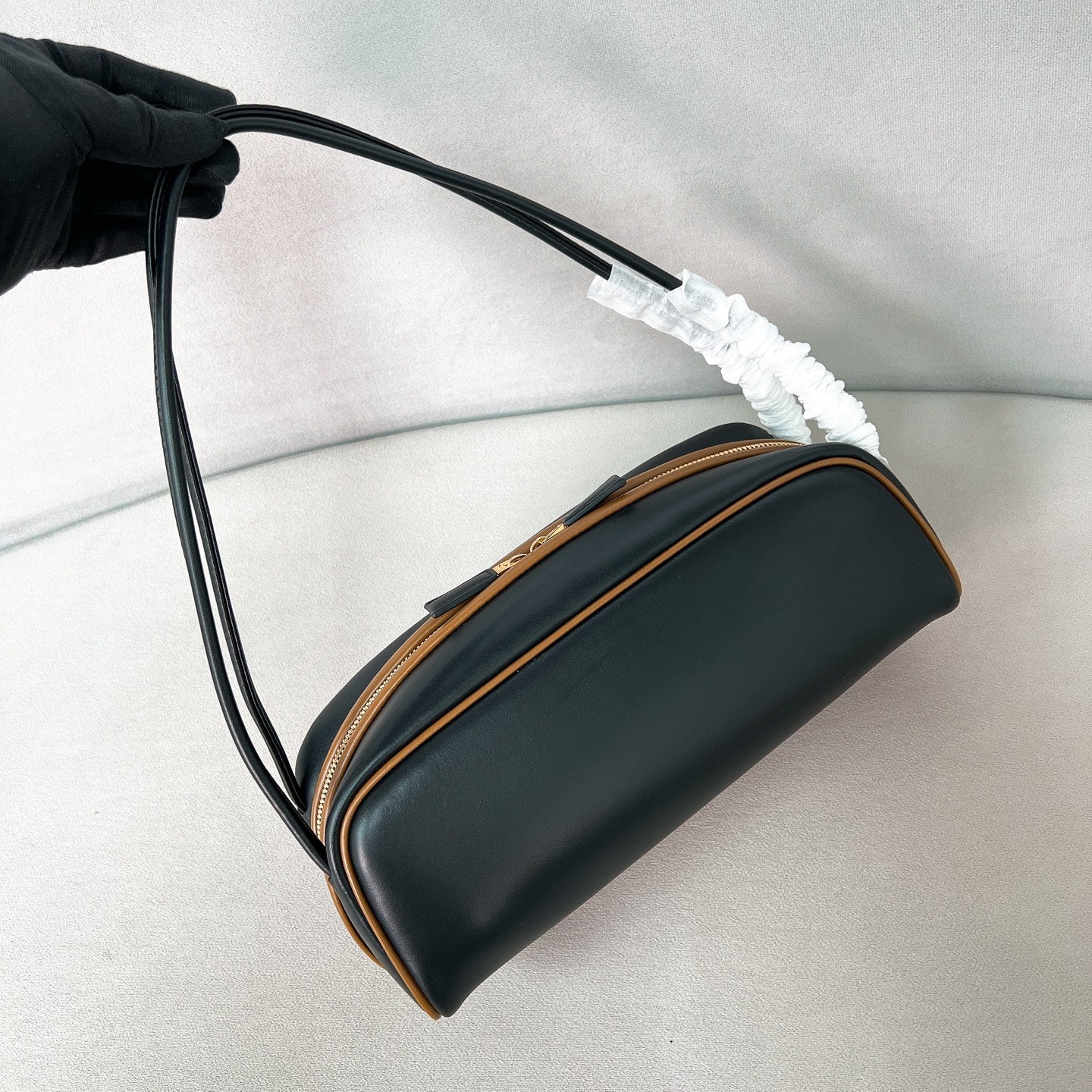 PRA 2025 New Bowling Handbag swing bag 1BC249 Black