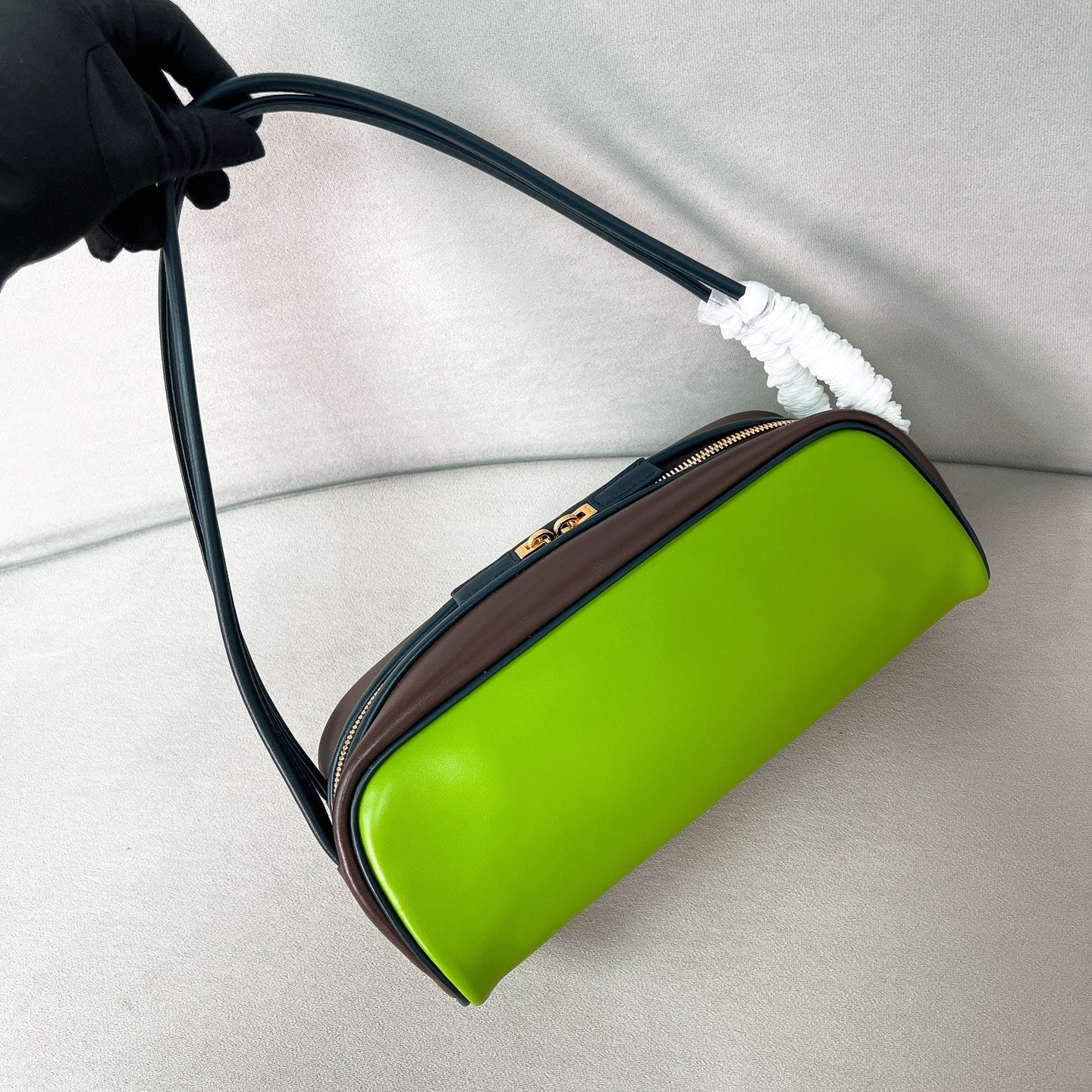 PRA 2025 New Bowling Handbag swing bag 1BC249 Green