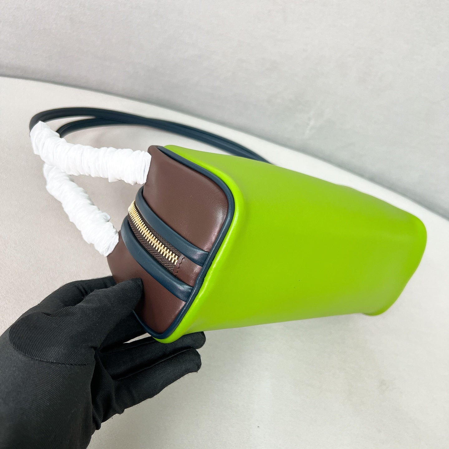 PRA 2025 New Bowling Handbag swing bag 1BC249 Green