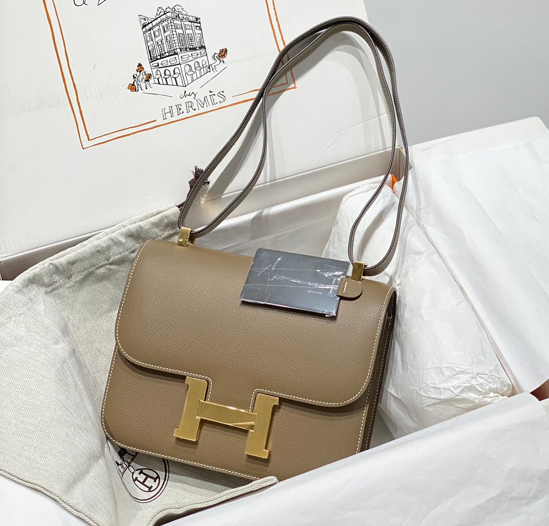 Hermès Constance 23 Elephant Grey Gold 26050923