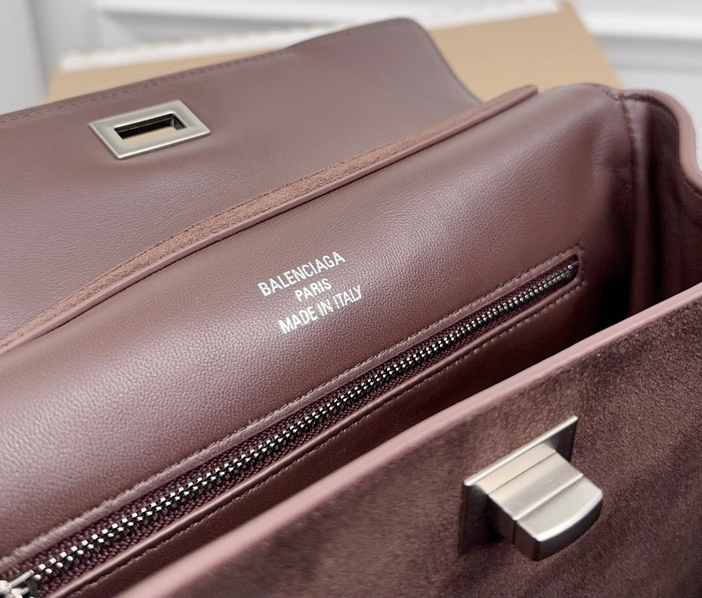 New suede leather lining sheepskin Balenciaga Rodeo 29CM XY2590