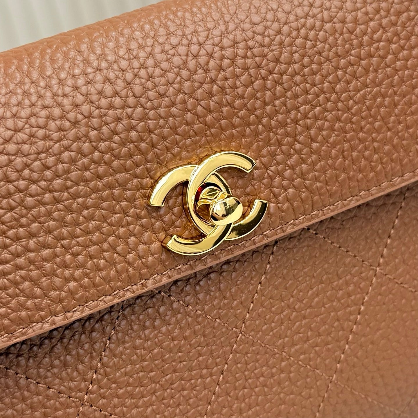 Chanel 26S Flap Bag Brown Calfskin AS6288
