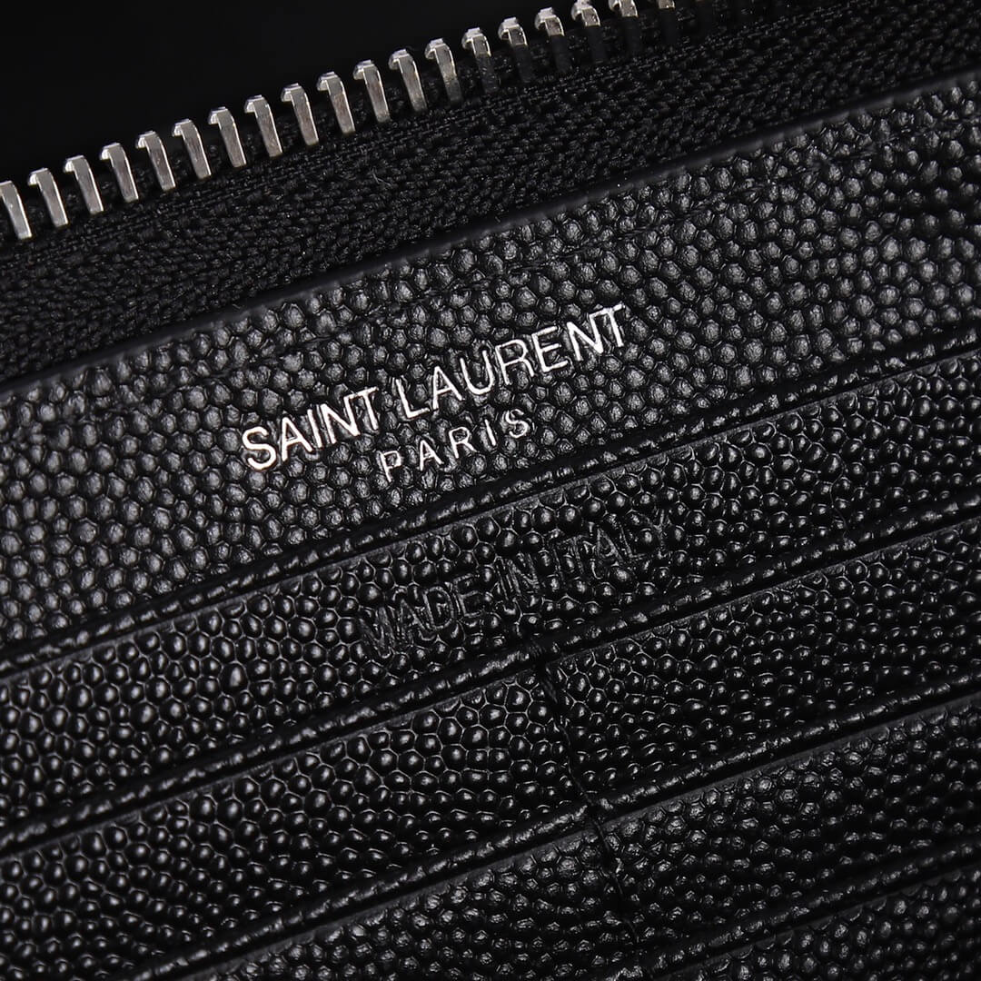 ys l358094 wallet black golden color leather µĸ±±¾