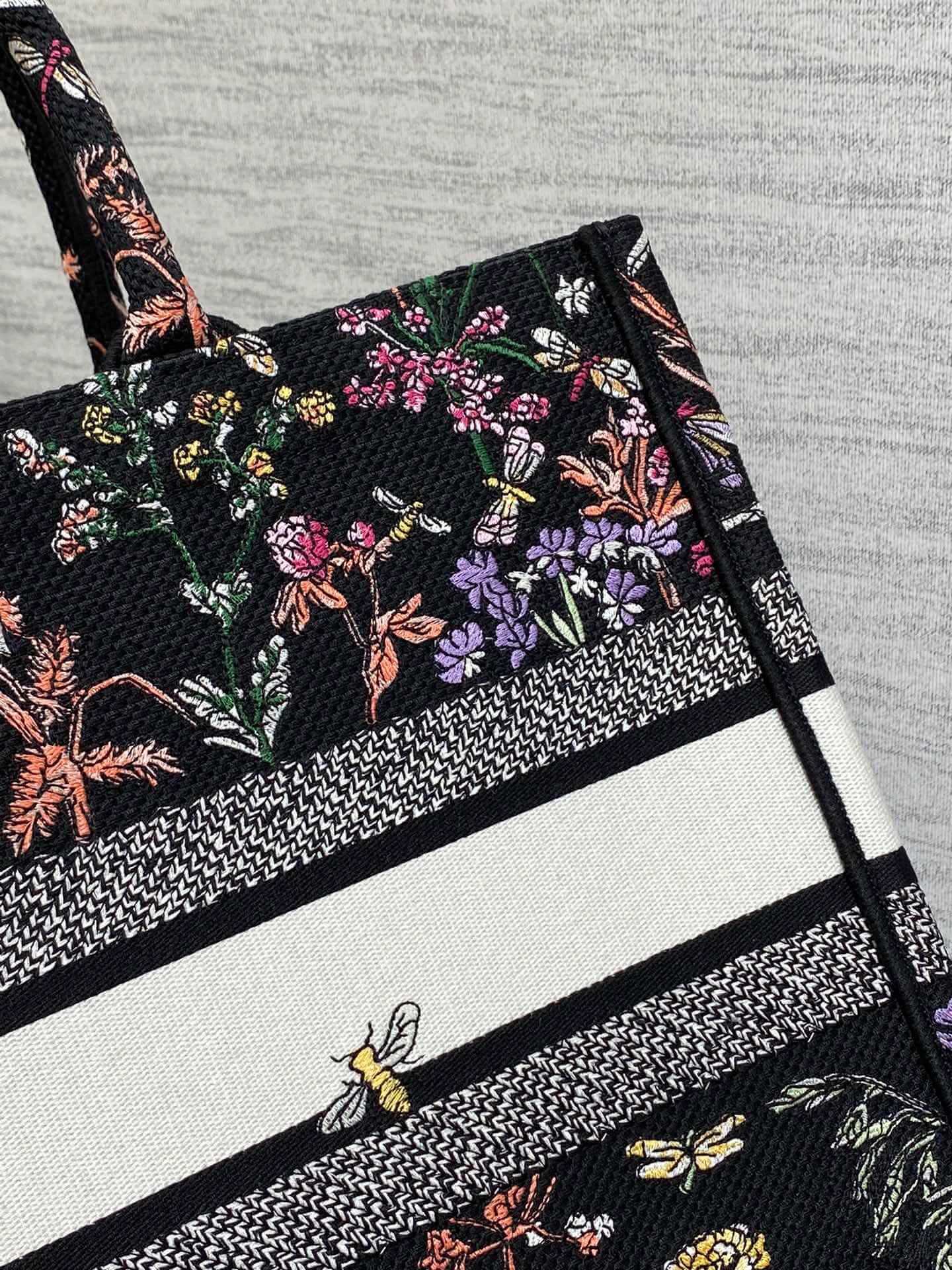 DO 1286 Book Tote Handbag Embroidery 36.5cm 41.5cm Qinglian