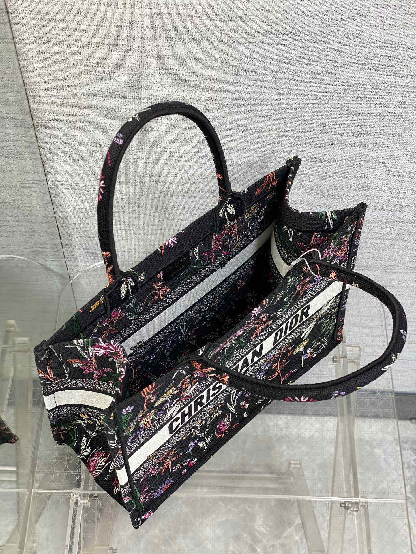 DO 1286 Book Tote Handbag Embroidery 36.5cm 41.5cm Qinglian