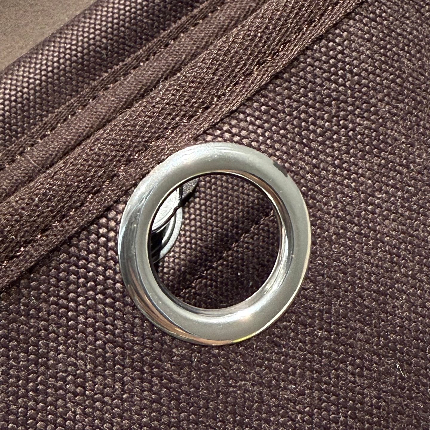 Hermes Mini Herbag Coffee Ebony Silver - View 6