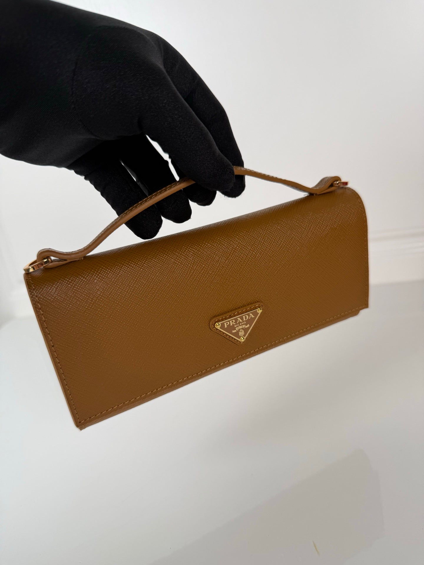 Prada 1MT042 Wallet Brown - View 5