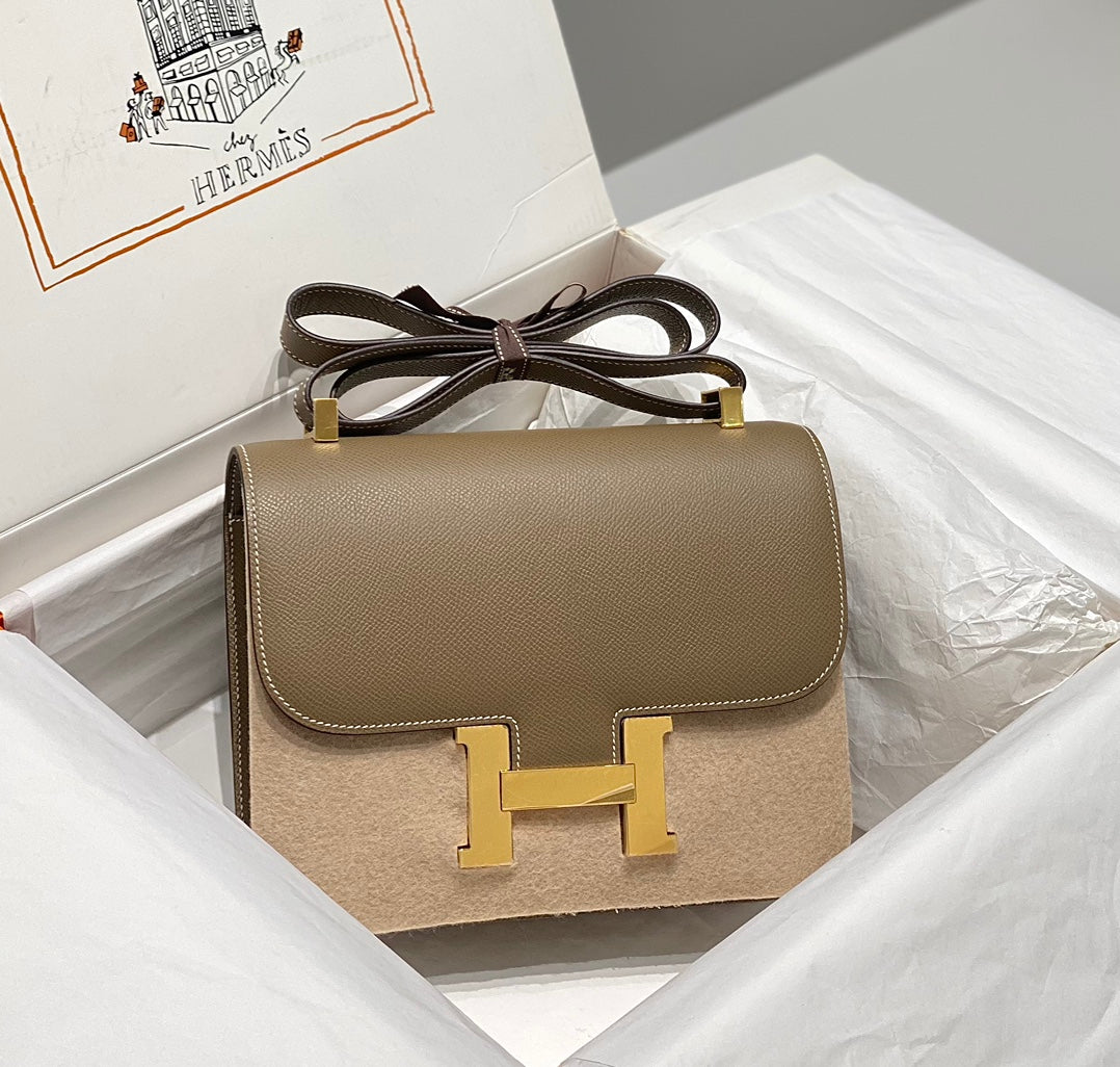 Hermès Constance 23 Elephant Grey Gold 26050923