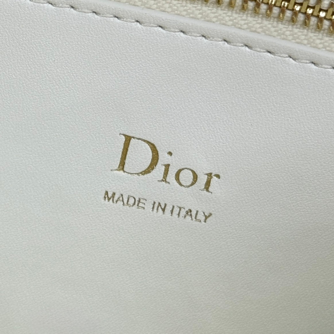 Dior Bow Tote White Hardware DO0737 - Image 5