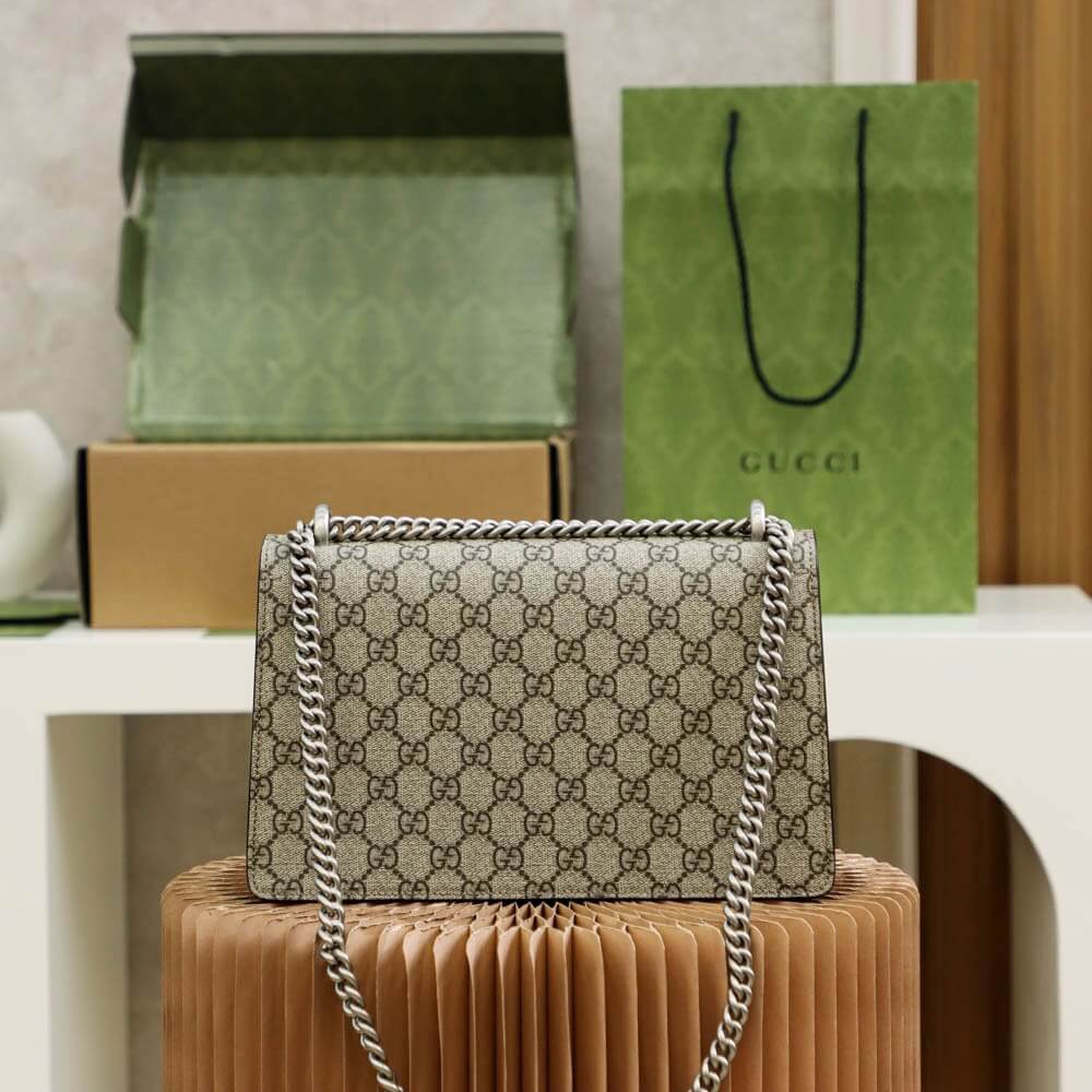 g c476432 shoulder bag leather grey