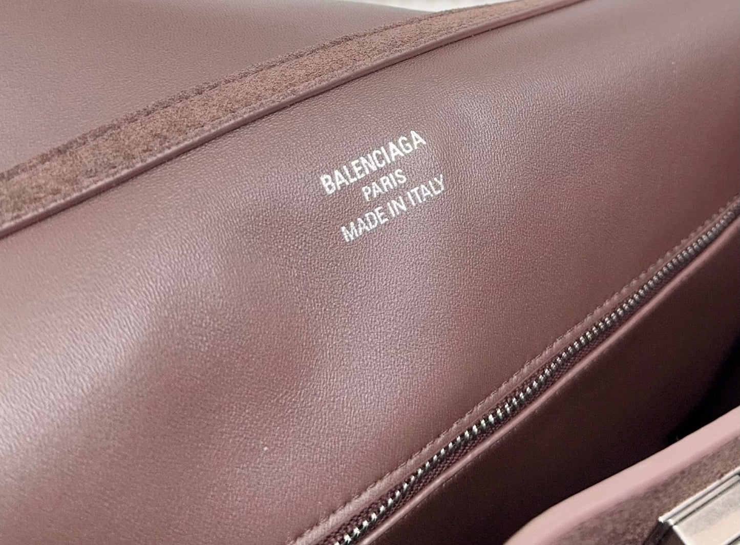 New suede leather lining sheepskin Balenciaga Rodeo 40CM XY25115