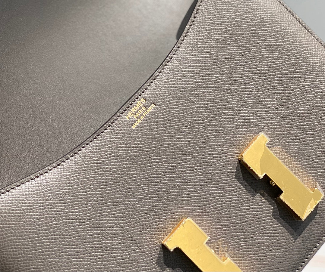 Hermès Constance 23 Pewter Grey Gold 26050923