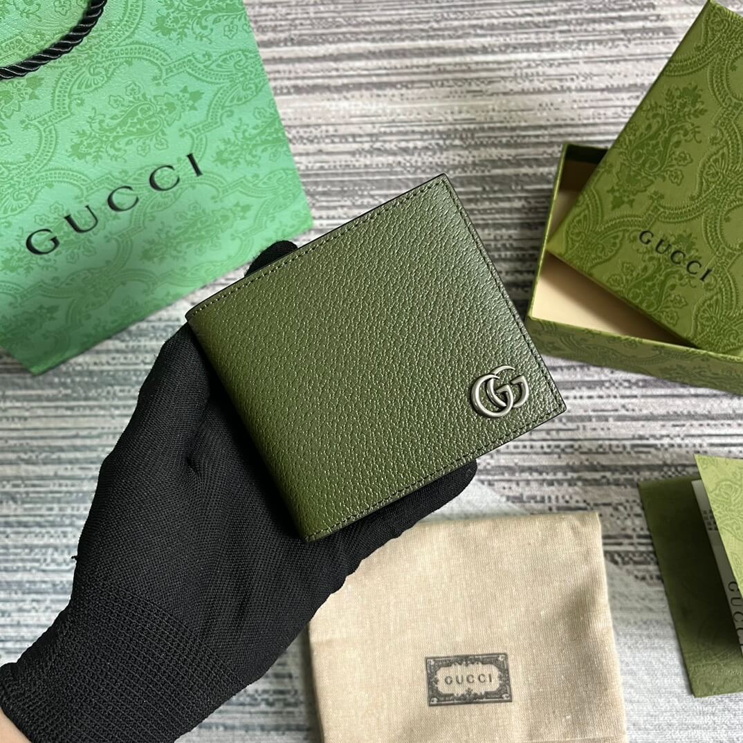 428726 marmont gg wallet mens wallet 21cm green materials and care mens bag man bag