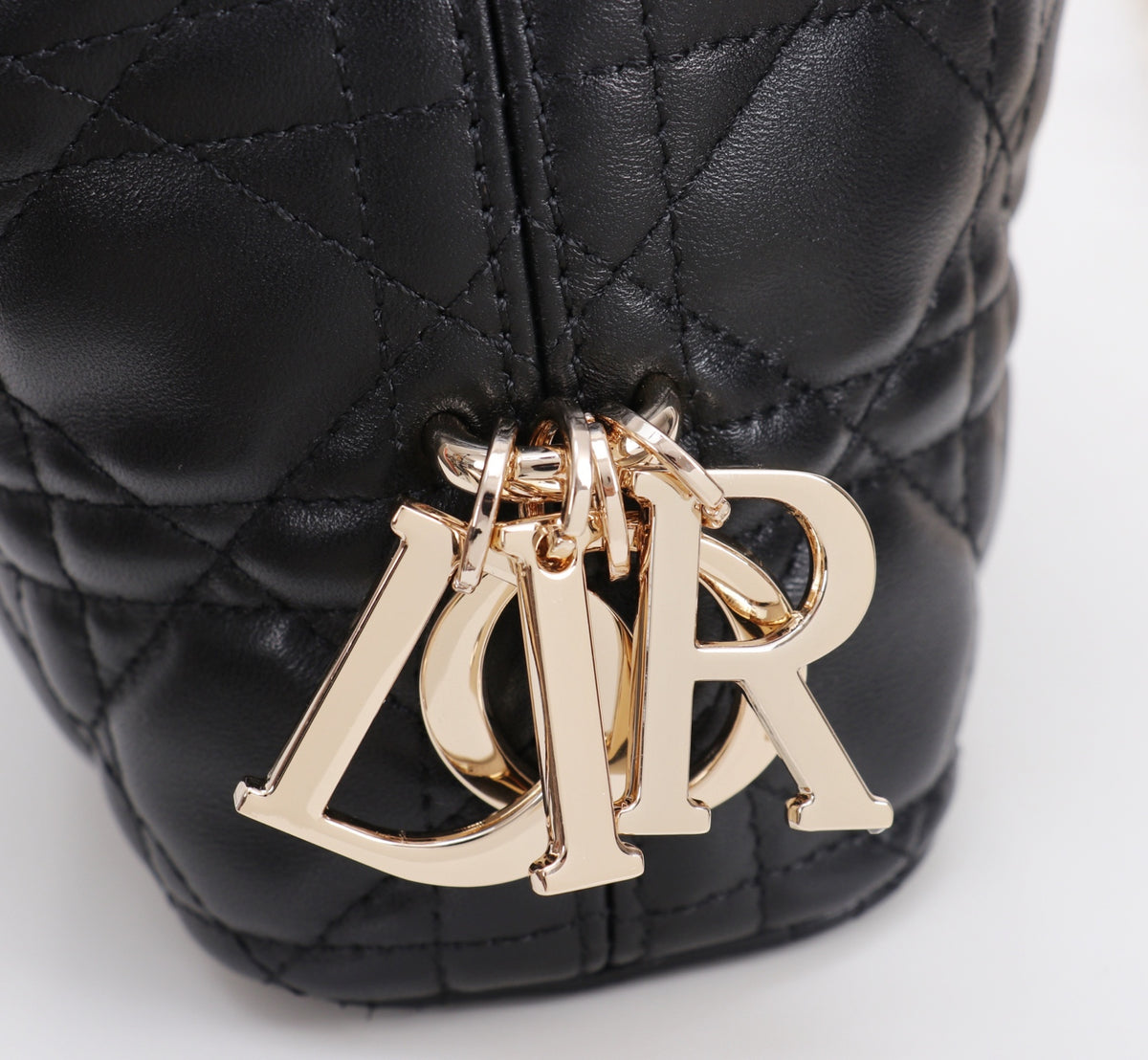 Dior Jonathan Anderson Mini Black Gold Hardware 1538S