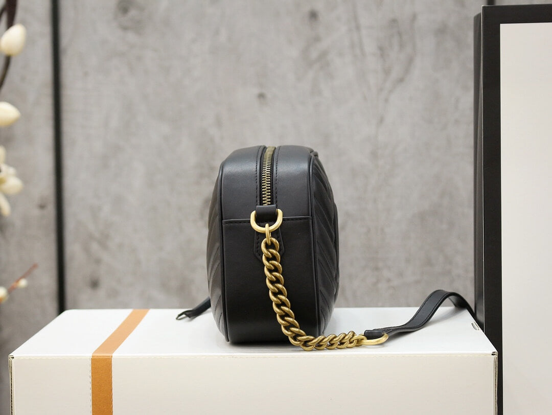 gc 447632 marmont black leather