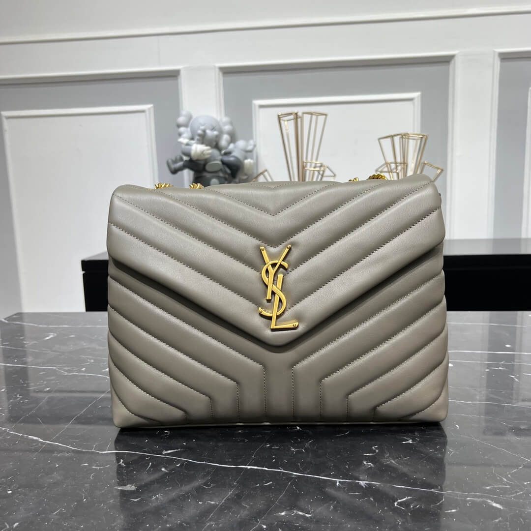 ysl 459749 shoulder bag grey