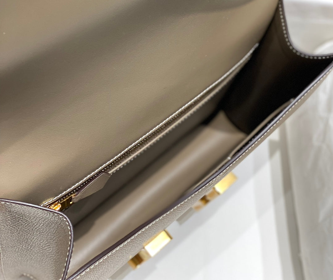 Hermès Constance 23 Elephant Grey Gold 26050923