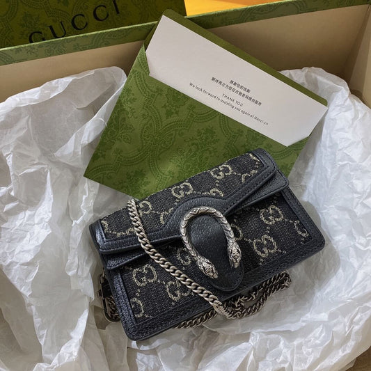 476432 dionysus gg supreme super mini bag black