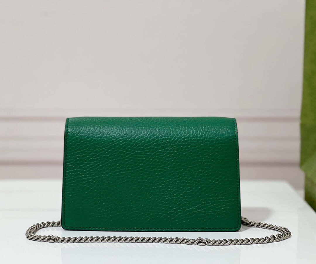 476432 dionysus gg supreme super mini bag green