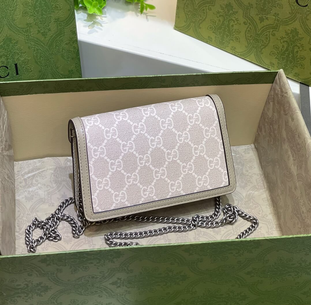 476432 dionysus gg supreme super mini bag grey