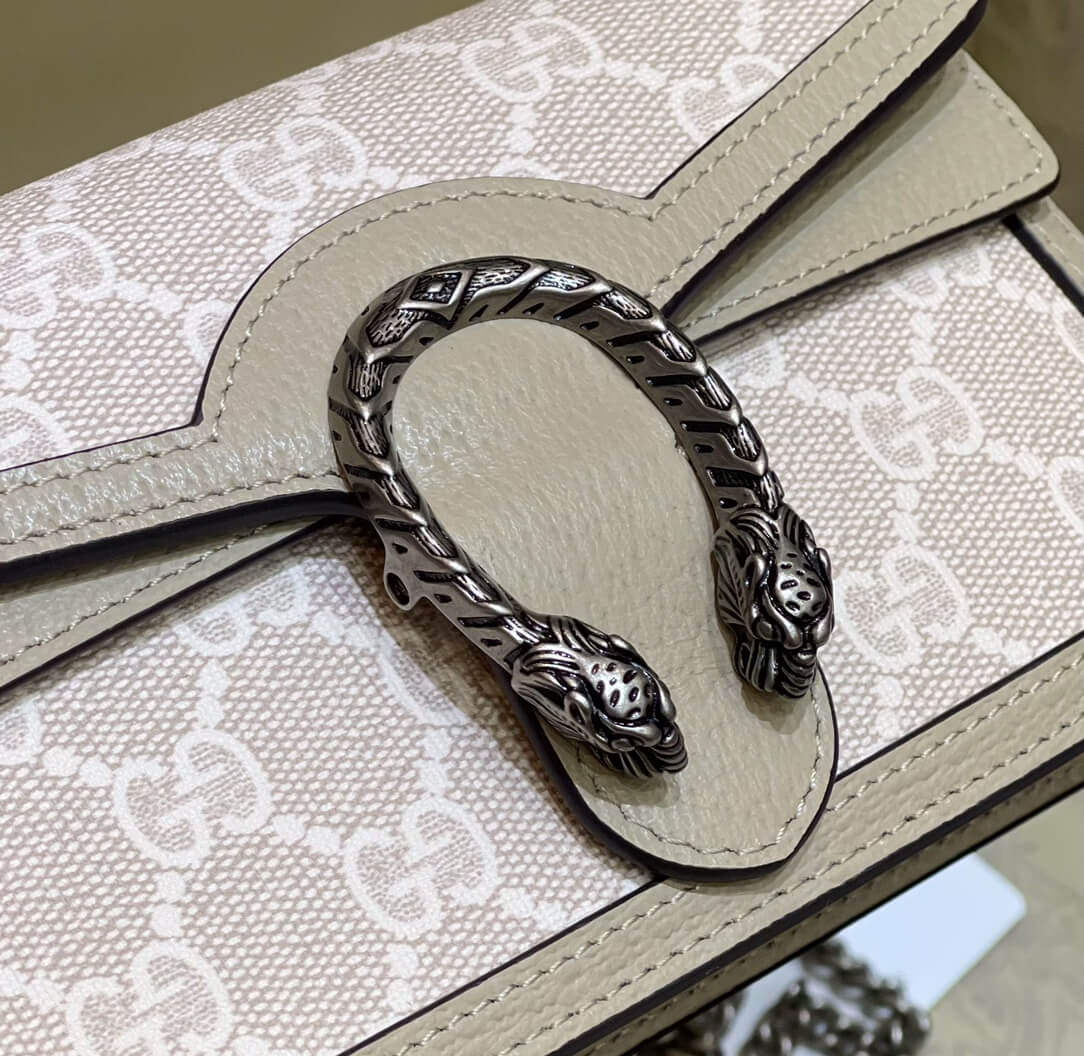 476432 dionysus gg supreme super mini bag grey