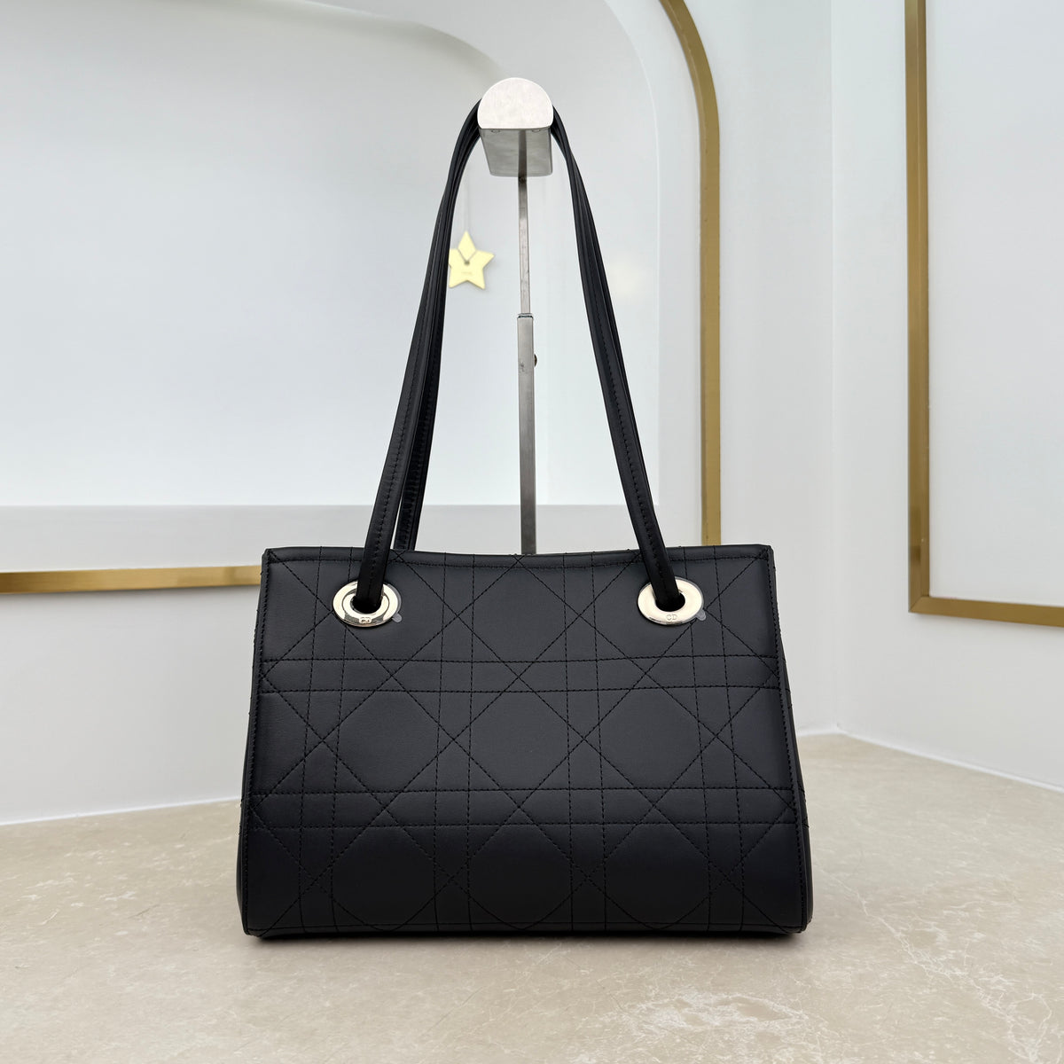Dior Small Promenade Shopping Bag Black M1410
