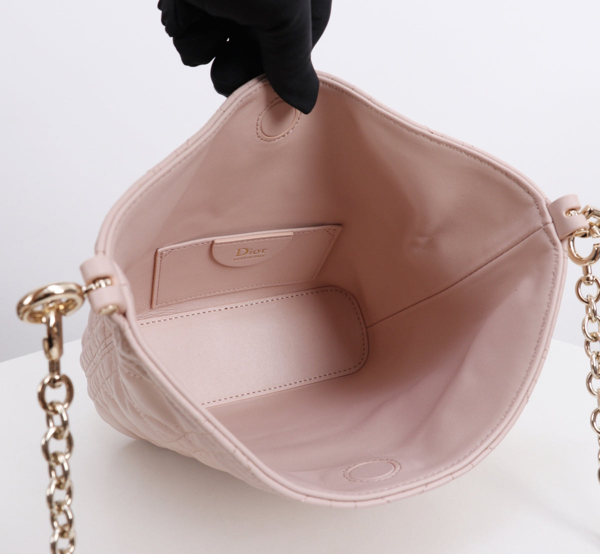 Dior Jonathan Anderson Mini Lotus Pink Gold Hardware 1538S