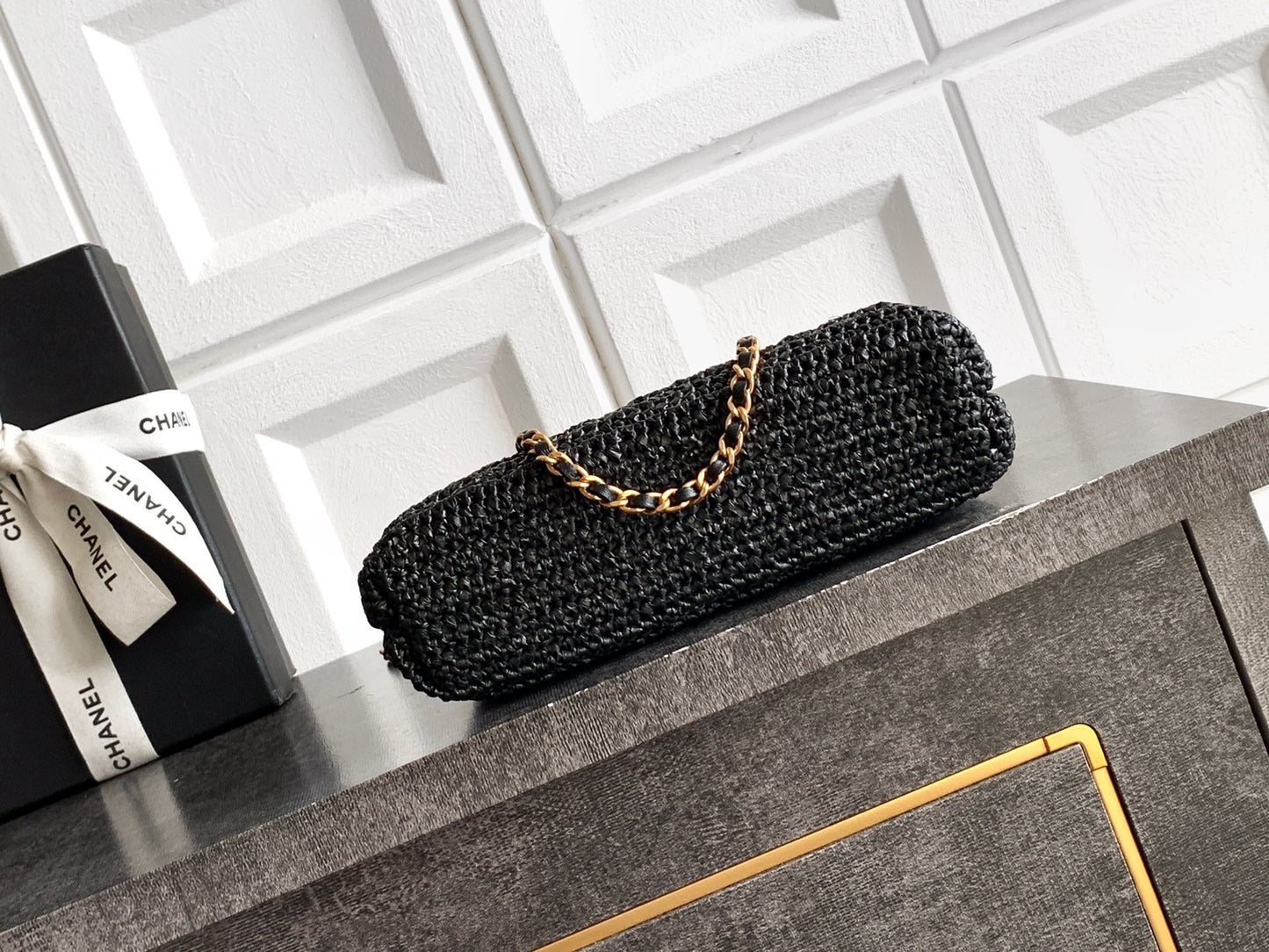 Chanel 26C Kelly Chain Bag Black AS4416