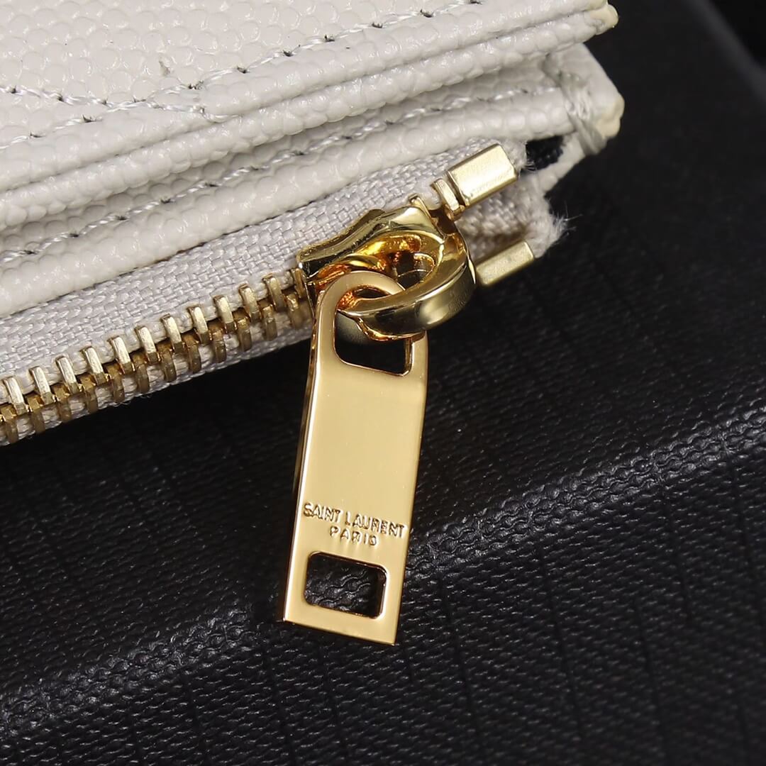 ys l358094 wallet black metallic silver leather µĸ±±¾