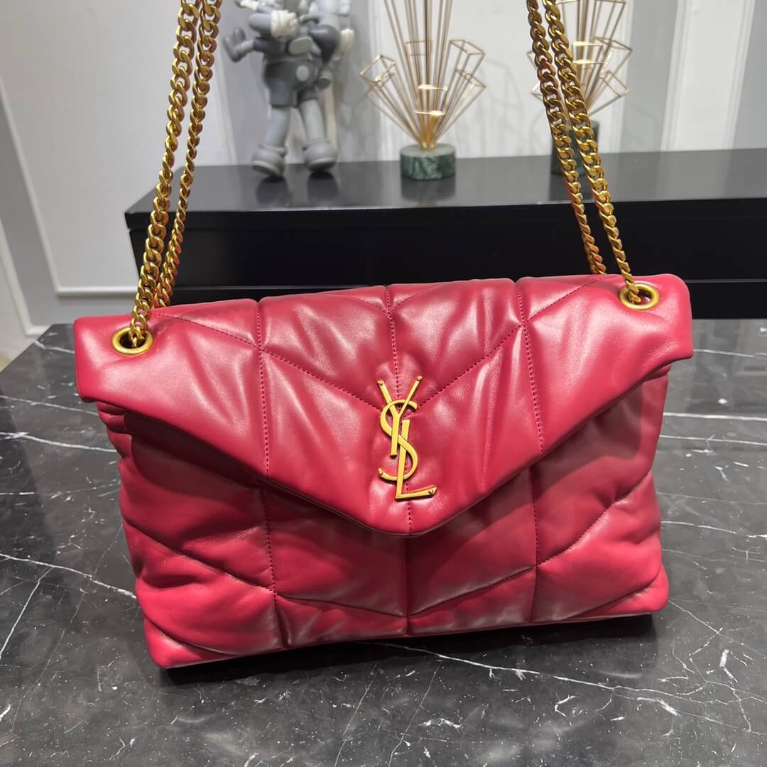y577475 shoulder bag cross body bags maroon lambskin