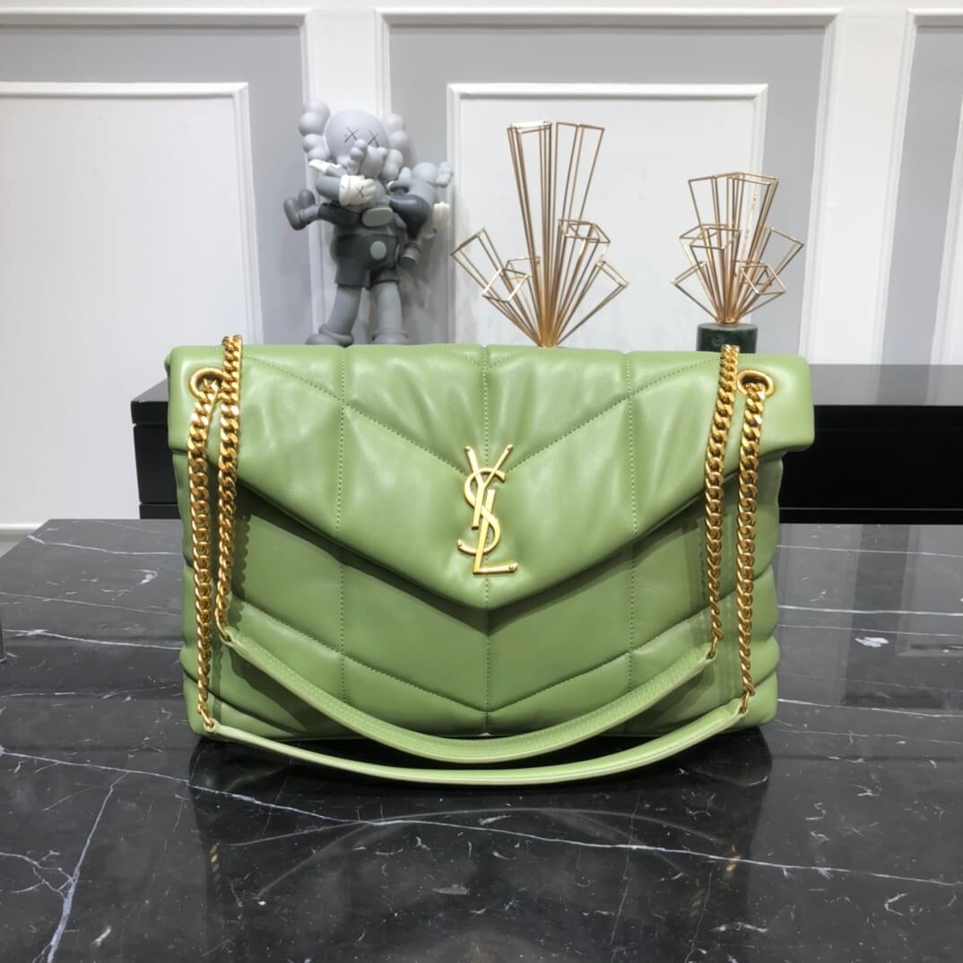 y577475 shoulder bag cross body bags green lambskin