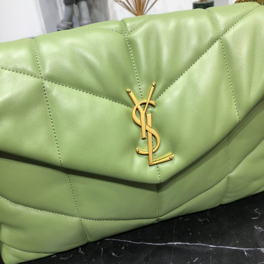 y577475 shoulder bag cross body bags green lambskin