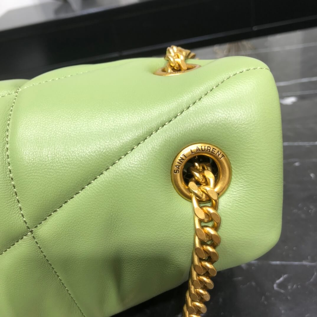 y577475 shoulder bag cross body bags green lambskin
