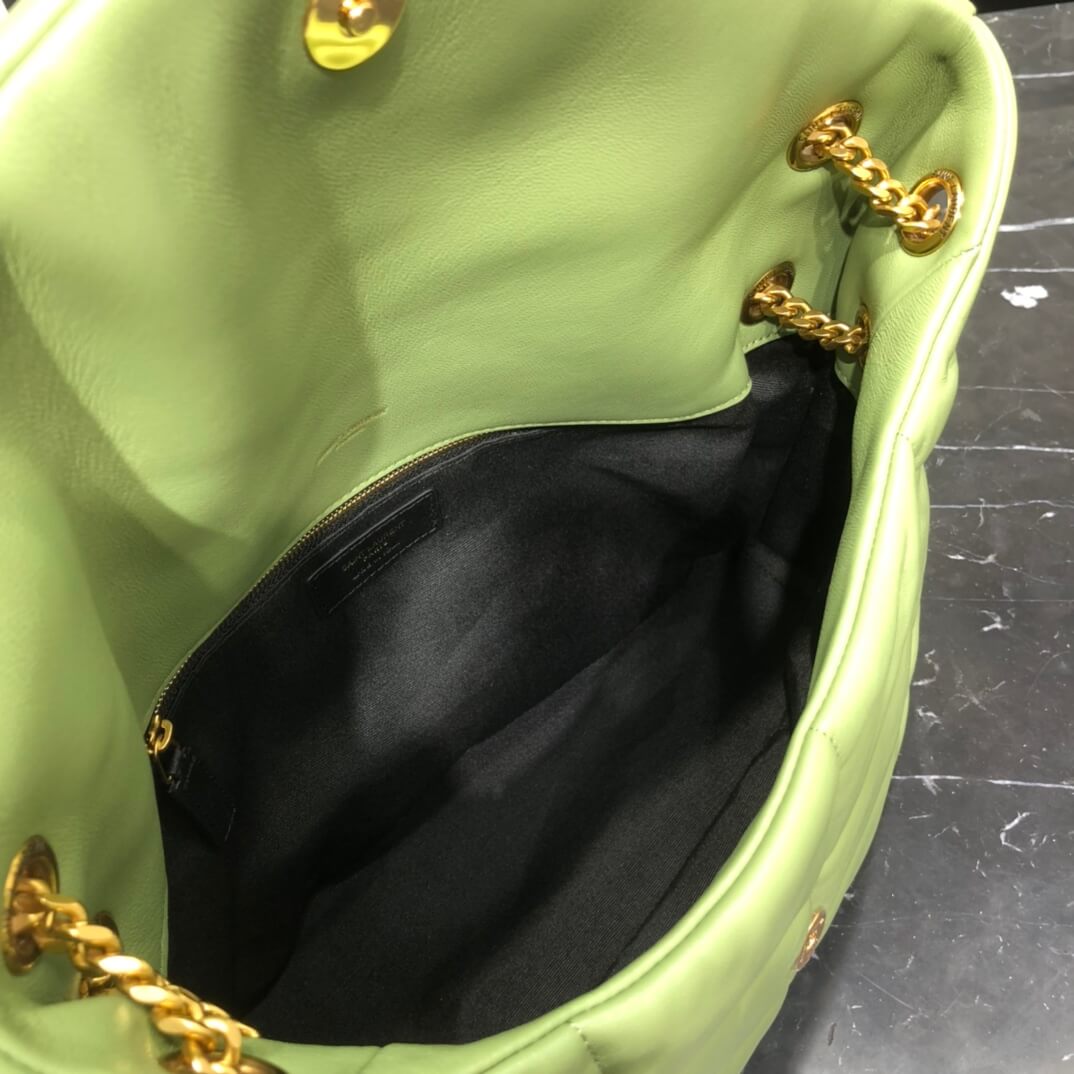 y577475 shoulder bag cross body bags green lambskin