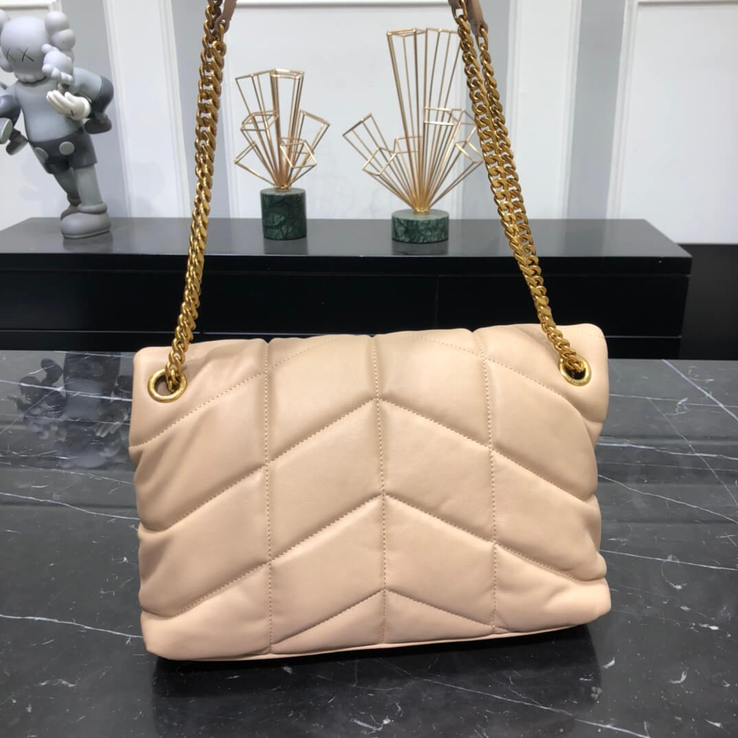 577476 cross body bags shoulder bag calfskin black gold hardware 29cm