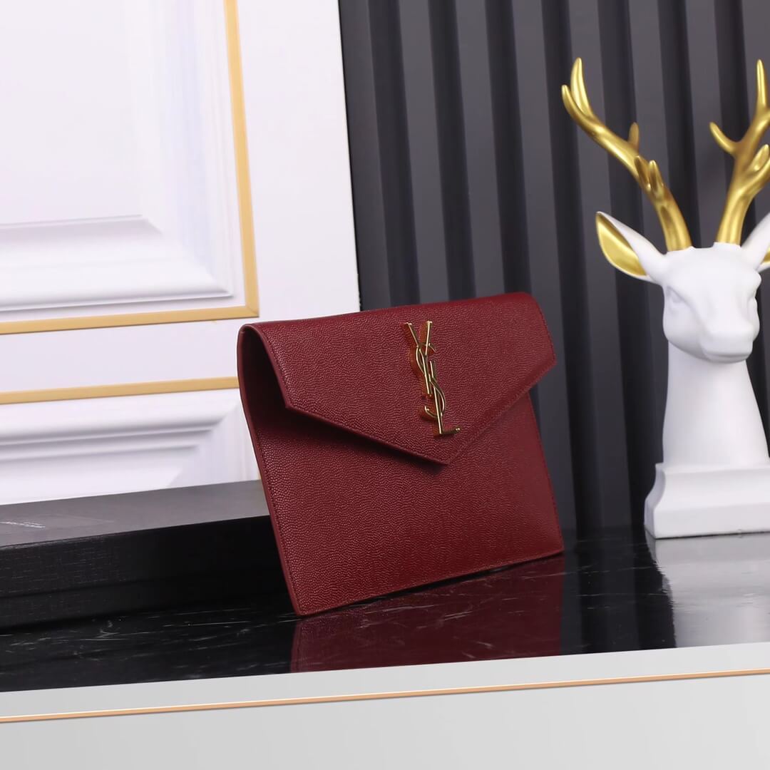 ys l565739 clutch bag apricot metallic silver leather free shipping µĸ±±¾