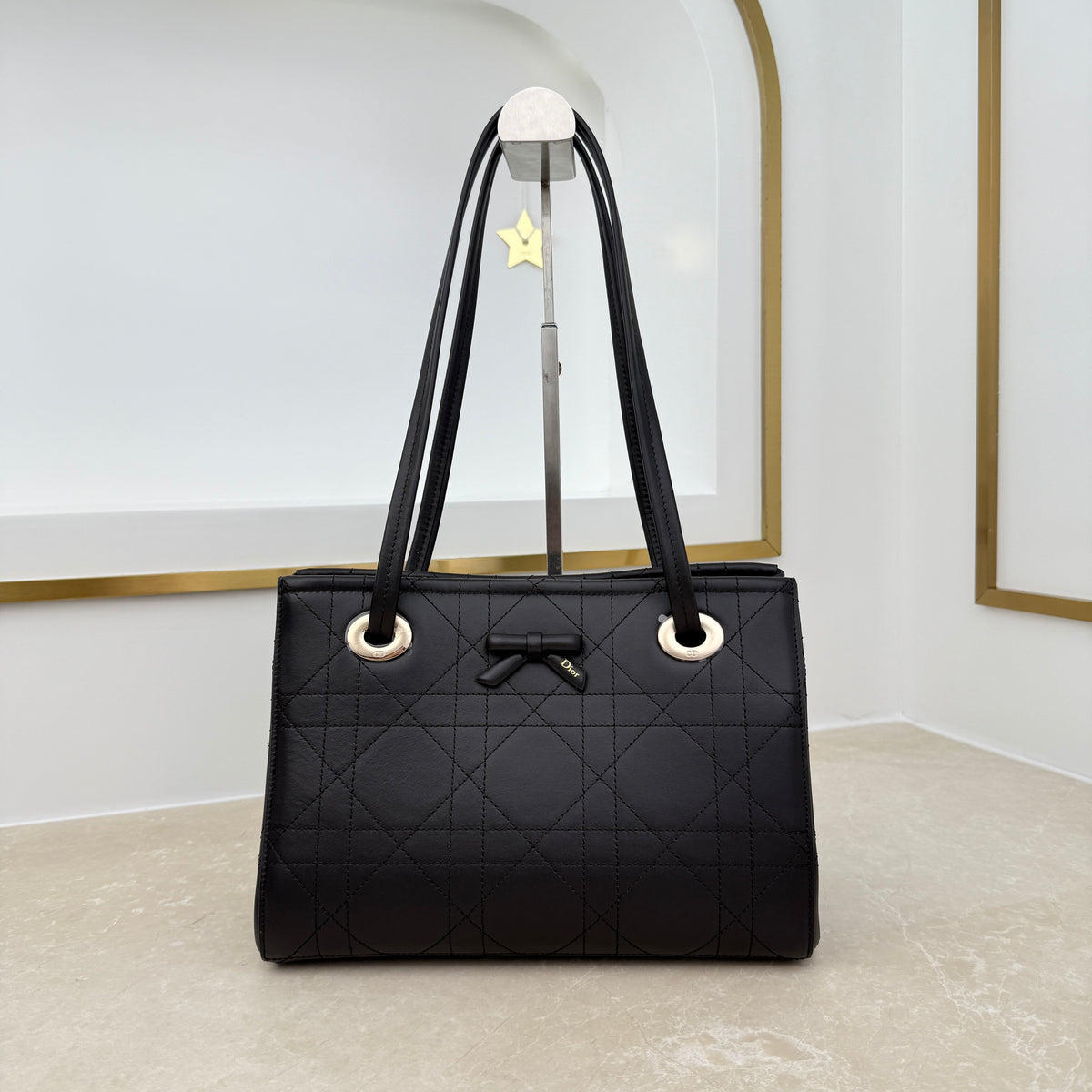 Dior Small Promenade Shopping Bag Black M1410