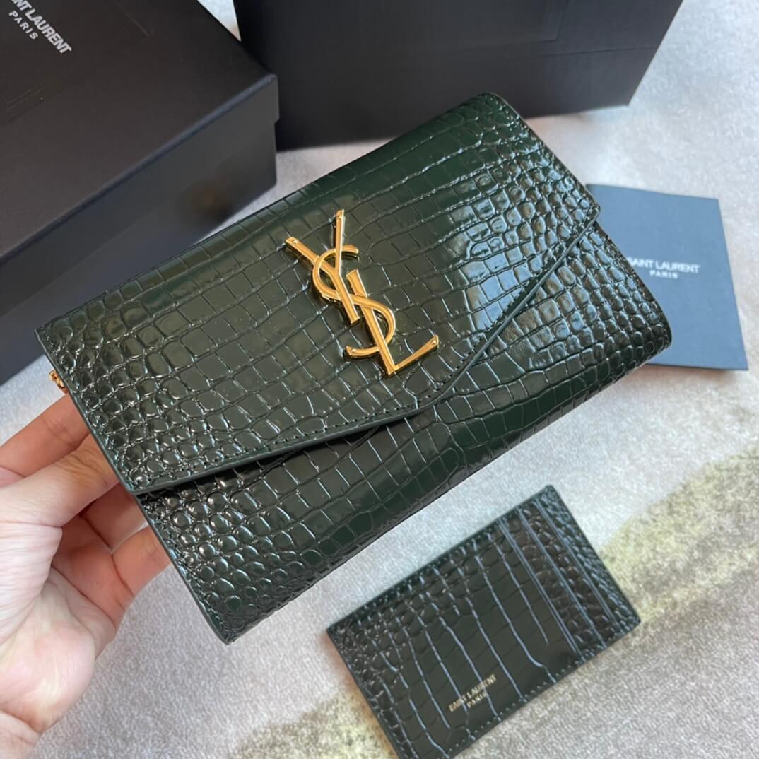 ys l360452 shoulder bag grey leather golden color µĸ±±¾