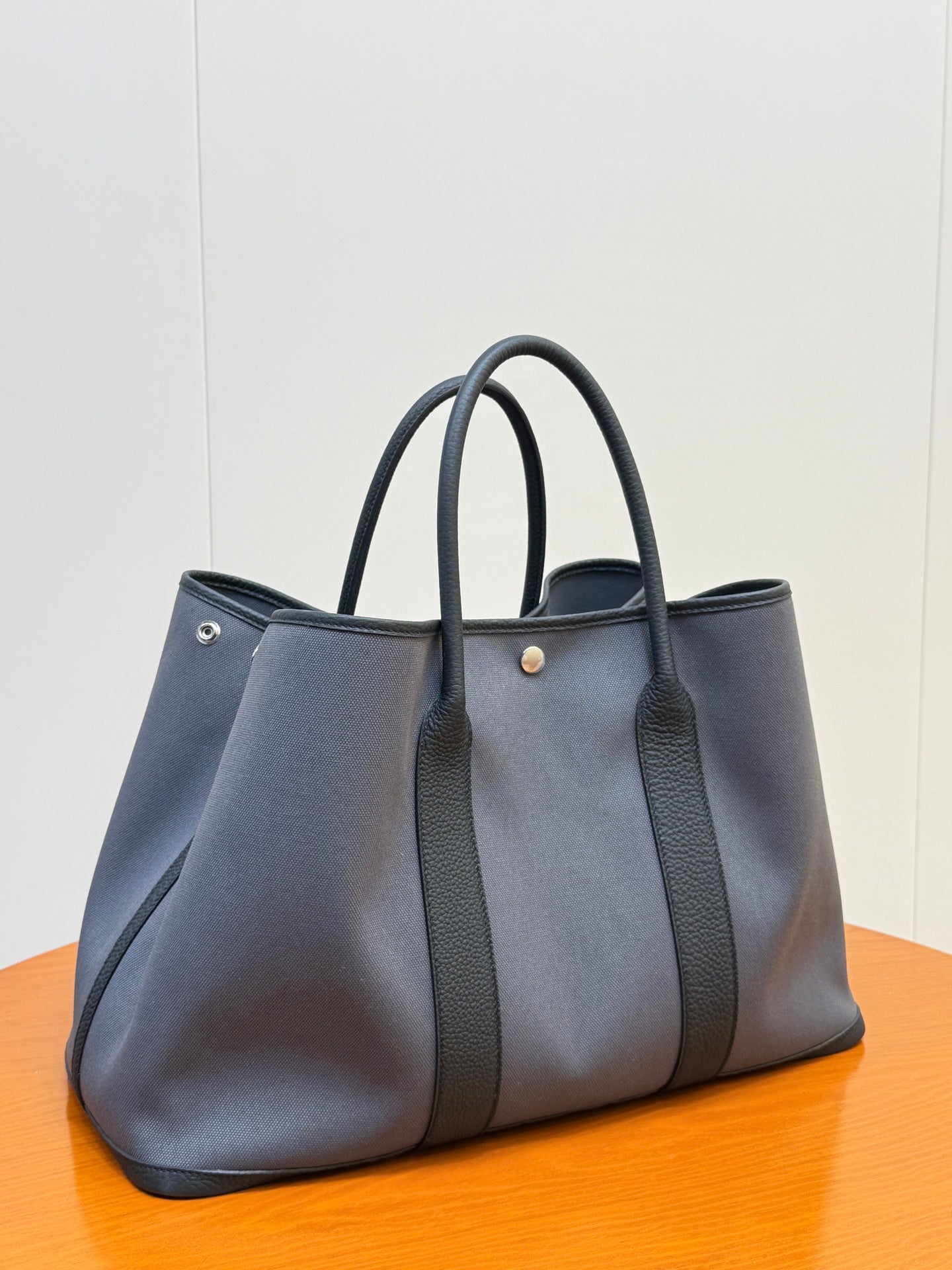Hermes Garden Party 45cm Canvas Grey - View 4