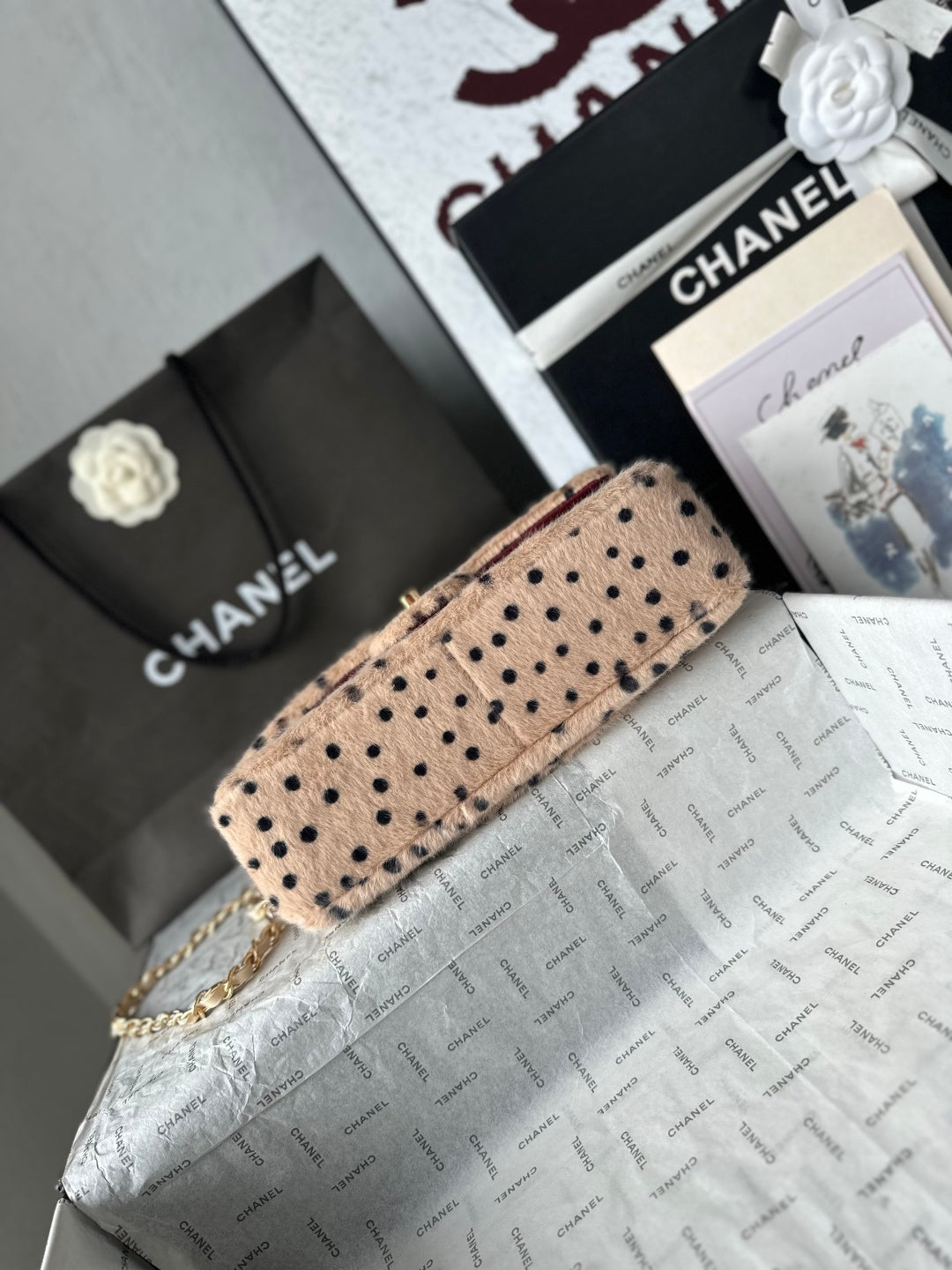 Chanel 26A Leopard Dot Bag Leopard AS1112